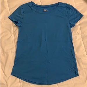 Solid Blue Just Tee